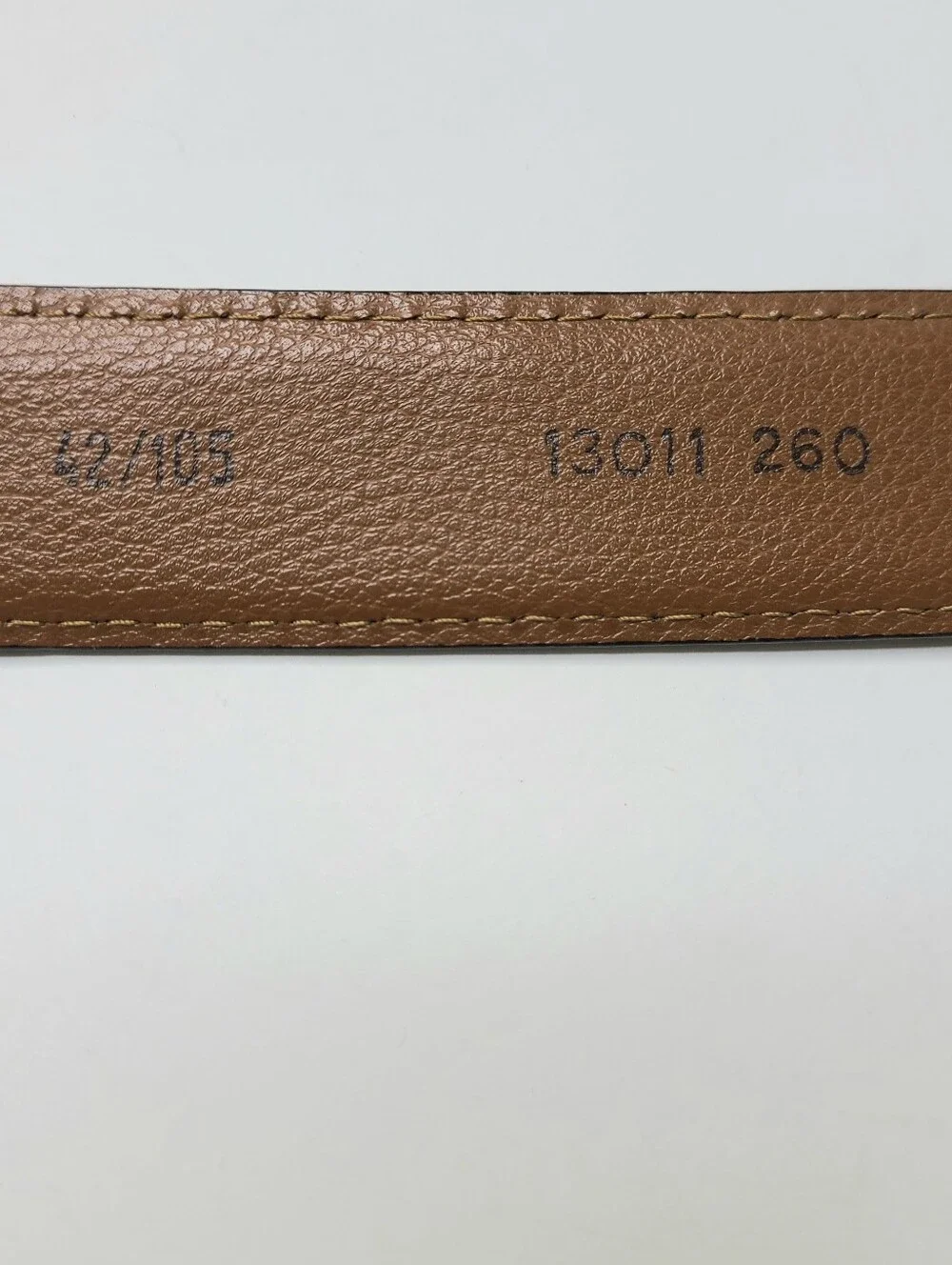 Joseph Abboud Handcrafted Leather-Wrapped Buckle Italian Leather Belt